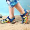 imageLittleplum Boys Sandals Closed Toe Sport Sandals Summer Shoes for Kids Walking Hiking Athletic OutdoorBlue