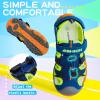 imageLittleplum Boys Sandals Closed Toe Sport Sandals Summer Shoes for Kids Walking Hiking Athletic OutdoorBlue