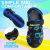 imageLittleplum Boys Sandals Closed Toe Sport Sandals Summer Shoes for Kids Walking Hiking Athletic OutdoorXblackBlue