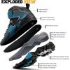 imageLittleplum Boys Snow Boots Winter Waterproof Antiskid Boots Hiking Outdoor Shoes Booties for Unisex Kids Little KidBig Kid8112Blue