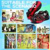 imageLittleplum Women Sandals Black Red Size 29