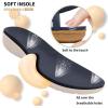 imageLittleplum Womens Sandals Arch Support Slingback Sandals Summer Beach Shoes Ankle Strap Thong Elastic Flat Sandals for WomenClassic Royalblue