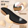 imageLittleplum Womens Sandals Arch Support Slingback Sandals Summer Beach Shoes Ankle Strap Thong Elastic Flat Sandals for WomenElegance Black