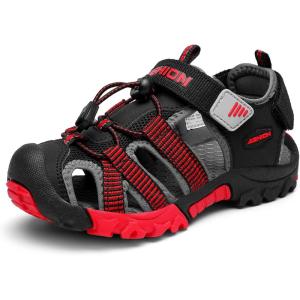 imageLittleplum Women Sandals Black Red Size 29