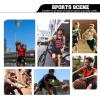 imageASHION Kids Basketball Shoes Boys Girls Sneakers MidTop Lace Up Cushion Anti Slip Athletic Outdoor Sport Shoes for UnisexChildBlack