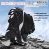 imageLittleplum Snow Boots for WomenWarm Fur Line Anti Slip Womens Winter BootsFashion Ankle Booties Sneakers for Outdoor HikingBlack White