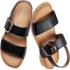 image:imageLittleplum Sandals for Women Arch Support  Comfortable Flat Womens Sandals Summer Breathable Adjustable Orthotic Walking Shoes for BeachTravelFashion Black