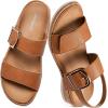 image:imageLittleplum Sandals for Women Arch Support  Comfortable Flat Womens Sandals Summer Breathable Adjustable Orthotic Walking Shoes for BeachTravelFashion Brown