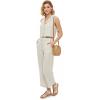 image:imageLittleplum Women Flats Sandals Arch Support OpenToe Casual Summer Low Wedge Shoes for Daily Beach Walking Dressy Comfy Sandals1818Cream White