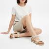 image:imageLittleplum Womens Sandals Arch Support Adjustable Comfy Flat Sandals for Women Summer Walking Shoes for BeachTravelUrban Apricot