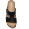 image:imageLittleplum Womens Sandals Arch Support Slides  Comfortable Flat Sandals for Women Summer Breathable Flipflops Walking Shoes for BeachTravelFashion Black