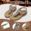 image:imageLittleplum Sandals for Women Handmade Arch Support Summer Womens sandals Comfort Walking Orthopedic Bohemian Flip FlopCasual Apricot