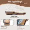 image:imageLittleplum Sandals for Women Handmade Arch Support Summer Womens sandals Comfort Walking Orthopedic Bohemian Flip FlopComfortable Blue