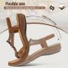 image:imageLittleplum Sandals for Women Handmade Arch Support Summer Womens sandals Comfort Walking Orthopedic Bohemian Flip FlopComfortable Brown