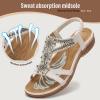 image:imageLittleplum Sandals for Women Handmade Arch Support Summer Womens sandals Comfort Walking Orthopedic Bohemian Flip FlopComfortable White