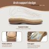 image:imageLittleplum Sandals for Women Handmade Arch Support Summer Womens sandals Comfort Walking Orthopedic Bohemian Flip FlopElegant Brown