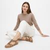 image:imageLittleplum Sandals for Women Handmade Arch Support Summer Womens sandals Comfort Walking Orthopedic Bohemian Flip FlopElegant Brown