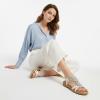 image:imageLittleplum Sandals for Women Handmade Arch Support Summer Womens sandals Comfort Walking Orthopedic Bohemian Flip FlopElegant White