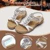 image:imageLittleplum Sandals for Women Handmade Arch Support Summer Womens sandals Comfort Walking Orthopedic Bohemian Flip FlopElegant White