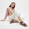image:imageLittleplum Women Flat Sandals Orthopedic Arch Support Adjustable Strap Comfortable Summer Walking Sandals for Beach Travel Casual DressyClassic Dark Blue