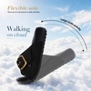 image:imageLittleplum Womens Slides Sandals with Arch Support  Soft Cushion Platform Wedge Sandals with Adjustable Buckle for IndoorOutdoor Lightweight Walking Beach Resort SlippersBlack
