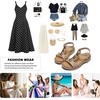 image:imageLittleplum Women Flats Sandals Arch Support OpenToe Casual Summer Low Wedge Shoes for Daily Beach Walking Dressy Comfy Summer Sandals1818Champagne