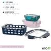 imageEllo Duraglass Mixed Meal Prep Sets LeakProof Glass Food Storage Containers with Silicone Sleeves and Airtight BPAFree Lids Dishwasher Microwave and Freezer SafeSpring Mixed Set
