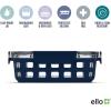 imageEllo Duraglass Mixed Meal Prep Sets LeakProof Glass Food Storage Containers with Silicone Sleeves and Airtight BPAFree Lids Dishwasher Microwave and Freezer SafeVenice Boardwalk Mixed Set