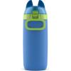 imageEllo Ellies 12oz Vacuum Insulated Stainless Steel Kids Water Bottle with Straw and Builtin Carrying Handle and LeakProof Locking Lid for School Backpack Lunchbox and Outdoor SportsDog