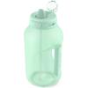 imageEllo Hydra 64oz Half Gallon Water Jug with Handle and Motivational Time Markers for All Day Hydration Plastic Reusable Water Bottle with Straw and Locking Leak Proof Lid BPA FreeYucca
