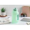 imageEllo Hydra 64oz Half Gallon Water Jug with Handle and Motivational Time Markers for All Day Hydration Plastic Reusable Water Bottle with Straw and Locking Leak Proof Lid BPA FreeYucca
