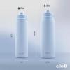 imageEllo Pop ampamp Fill Stainless Steel Water Bottle with Quick Fill Technology Double Walled Vacuum Insulated Metal Leak Proof Locking Lid Sip ampamp Chug BPA Free Holiday Gift for Him Her 22oz 32oz 40ozHalogen Blue