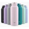 imageEllo Cooper 22oz Stainless Steel Water Bottle with Straw and Carry Handle Double Walled and Vacuum Insulated Metal Leak Proof Locking Lid with Soft Silicone Spout Reusable BPA Free BlackCashmere Pink