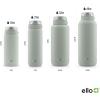 imageEllo Cooper 22oz Stainless Steel Water Bottle with Straw and Carry Handle Double Walled and Vacuum Insulated Metal Leak Proof Locking Lid with Soft Silicone Spout Reusable BPA Free BlackSage