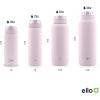 imageEllo Cooper 22oz Stainless Steel Water Bottle with Straw and Carry Handle Double Walled and Vacuum Insulated Metal Leak Proof Locking Lid with Soft Silicone Spout Reusable BPA Free BlackCashmere Pink