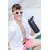 imageEllo Cooper 22oz Stainless Steel Water Bottle with Straw and Carry Handle Double Walled and Vacuum Insulated Metal Leak Proof Locking Lid with Soft Silicone Spout Reusable BPA Free BlackBlack