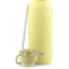 imageEllo Cooper 22oz Stainless Steel Water Bottle with Straw and Carry Handle Double Walled and Vacuum Insulated Metal Leak Proof Locking Lid with Soft Silicone Spout Reusable BPA Free BlackLemonade