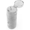 imageEllo Cooper 22oz Stainless Steel Water Bottle with Straw and Carry Handle Double Walled and Vacuum Insulated Metal Leak Proof Locking Lid with Soft Silicone Spout Reusable BPA Free BlackWhite Marble