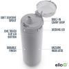 imageEllo Cooper 22oz Stainless Steel Water Bottle with Straw and Carry Handle Double Walled and Vacuum Insulated Metal Leak Proof Locking Lid with Soft Silicone Spout Reusable BPA Free BlackGray