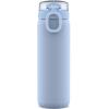 imageEllo Cooper 22oz Stainless Steel Water Bottle with Straw and Carry Handle Double Walled and Vacuum Insulated Metal Leak Proof Locking Lid with Soft Silicone Spout Reusable BPA Free BlackHalogen Blue