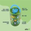 imageEllo Bop 2Pack 12oz Kids Plastic Tumbler Set with Carry Loop  LeakProof Slider Lid  Removable Spill Resistent Soft Straw  BPAFreeDogs and Dinos