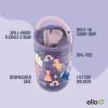 imageEllo Bop 2Pack 12oz Kids Plastic Tumbler Set with Carry Loop  LeakProof Slider Lid  Removable Spill Resistent Soft Straw  BPAFreePrincess Unicorn