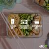 imageEllo Color Lock 34 Cup 10PC 5 Pack Glass Meal Prep Sets LeakProof Glass Food Storage Containers with Airtight BPAFree Plastic Lids Dishwasher Microwave and Freezer Safe Purple RainDesert Festival