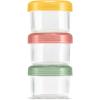 imageEllo Color Lock 34 Cup 10PC 5 Pack Glass Meal Prep Sets LeakProof Glass Food Storage Containers with Airtight BPAFree Plastic Lids Dishwasher Microwave and Freezer Safe Purple RainDesert Festival