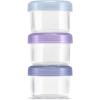 imageEllo Color Lock 34 Cup 10PC 5 Pack Glass Meal Prep Sets LeakProof Glass Food Storage Containers with Airtight BPAFree Plastic Lids Dishwasher Microwave and Freezer Safe Purple RainPurple Rain