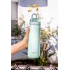 imageEllo Cooper 32oz Stainless Steel Water Bottle with 2 Lids Chug and Straw  Leak Proof  Double Walled and Vacuum Insulated  Built in Carry Loop  Dishwasher Safe  Bubblegum PinkYucca
