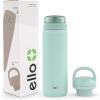 imageEllo Cooper 32oz Stainless Steel Water Bottle with 2 Lids Chug and Straw  Leak Proof  Double Walled and Vacuum Insulated  Built in Carry Loop  Dishwasher Safe  Bubblegum PinkYucca