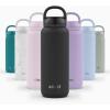 imageEllo Cooper Twist 32oz Stainless Steel Water Bottle with Chug Lid  Leak Proof  Double Walled and Vacuum Insulated  Built in Carry Loop  Dishwasher Safe  Cashmere PinkBlack