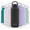 imageEllo Cooper Twist 32oz Stainless Steel Water Bottle with Chug Lid  Leak Proof  Double Walled and Vacuum Insulated  Built in Carry Loop  Dishwasher Safe  Cashmere PinkBlack
