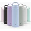 imageEllo Cooper Twist 32oz Stainless Steel Water Bottle with Chug Lid  Leak Proof  Double Walled and Vacuum Insulated  Built in Carry Loop  Dishwasher Safe  Cashmere PinkHalogen Blue